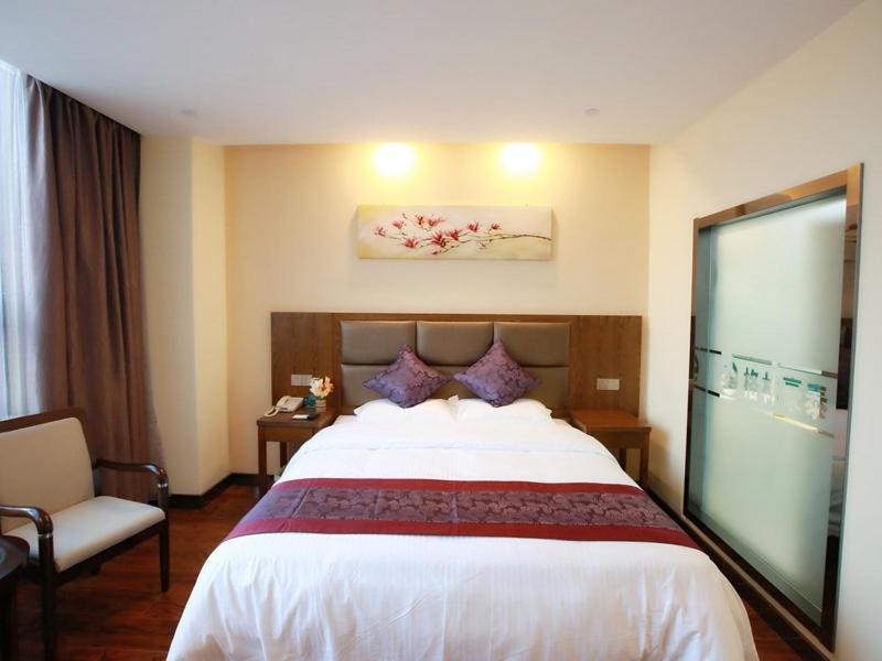 Greentree Inn Jiangsu Nantong Haimen Shanghe Plaza Express Hotel Esterno foto