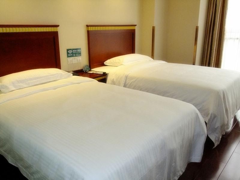 Greentree Inn Jiangsu Nantong Haimen Shanghe Plaza Express Hotel Esterno foto