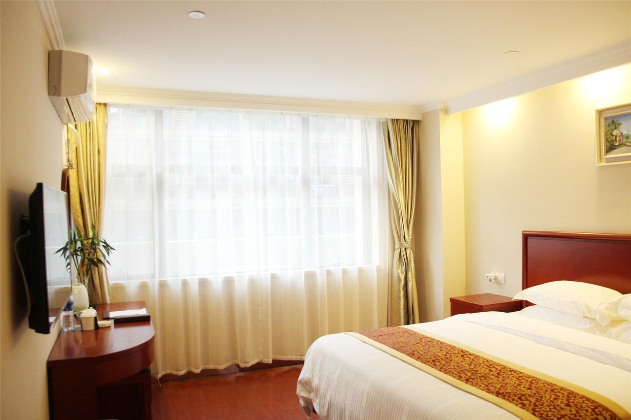 Greentree Inn Jiangsu Nantong Haimen Shanghe Plaza Express Hotel Esterno foto